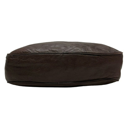 Loewe Shoulder Bag Dark Brown Anagram Leather — view 5