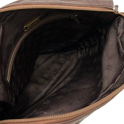 Loewe Shoulder Bag Dark Brown Anagram Leather — view 7