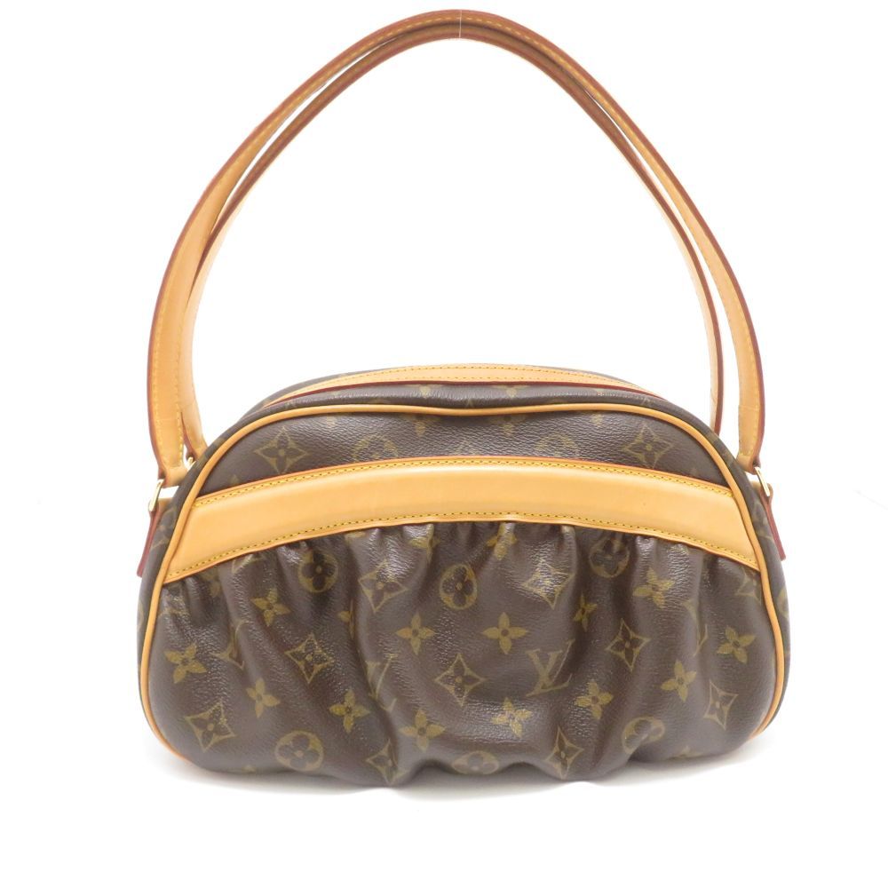 Louis Vuitton Clara Monogram Shoulder Bag Canvas Brown
