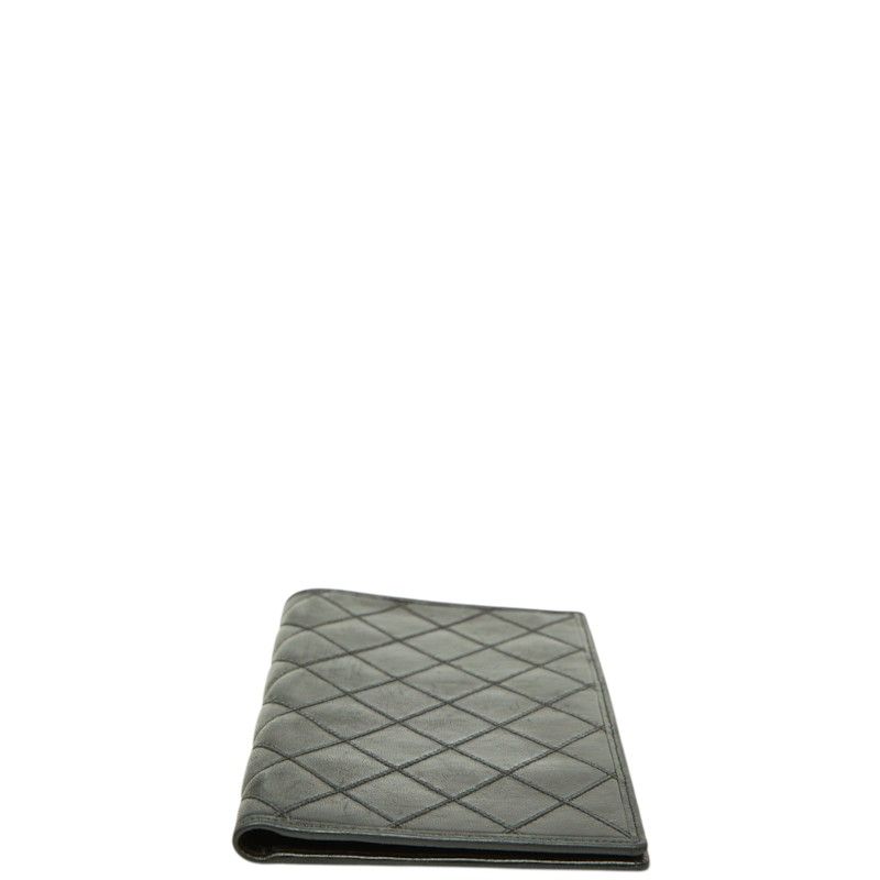 Chanel Bicolor Billfold Wallet Black Lambskin — view 3