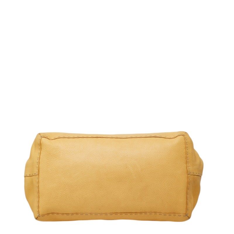 Fendi Selleria Doctor's Tote Beige Leather — view 3