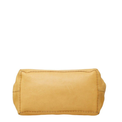 Fendi Selleria Doctor's Tote Beige Leather — view 3