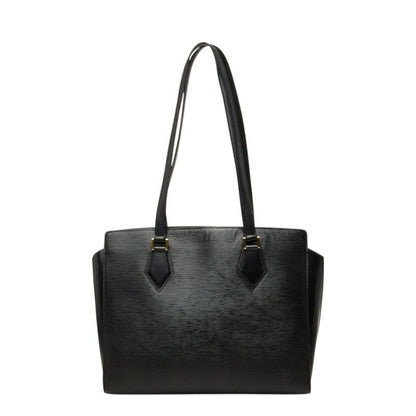 Louis Vuitton Epi Duplex Tote Shoulder Bag Noir Black Leather