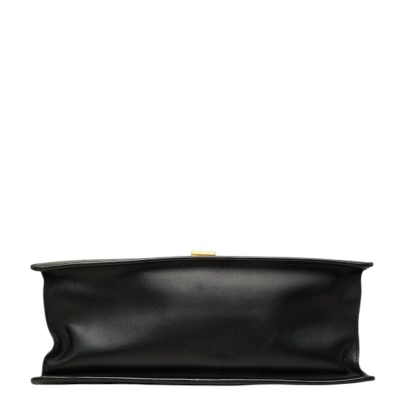 Gucci Sherry Line Sylvie 2-Way Shoulder Bag Black Leather — view 3