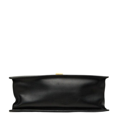 Gucci Sherry Line Sylvie 2-Way Shoulder Bag Black Leather — view 3