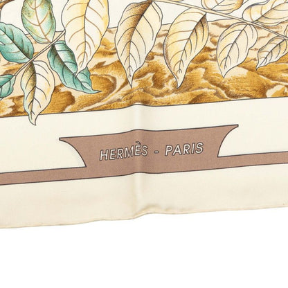 Hermes Carre 90 Casse Noisette Nutcracker Scarf Beige Multicolor Silk — view 5