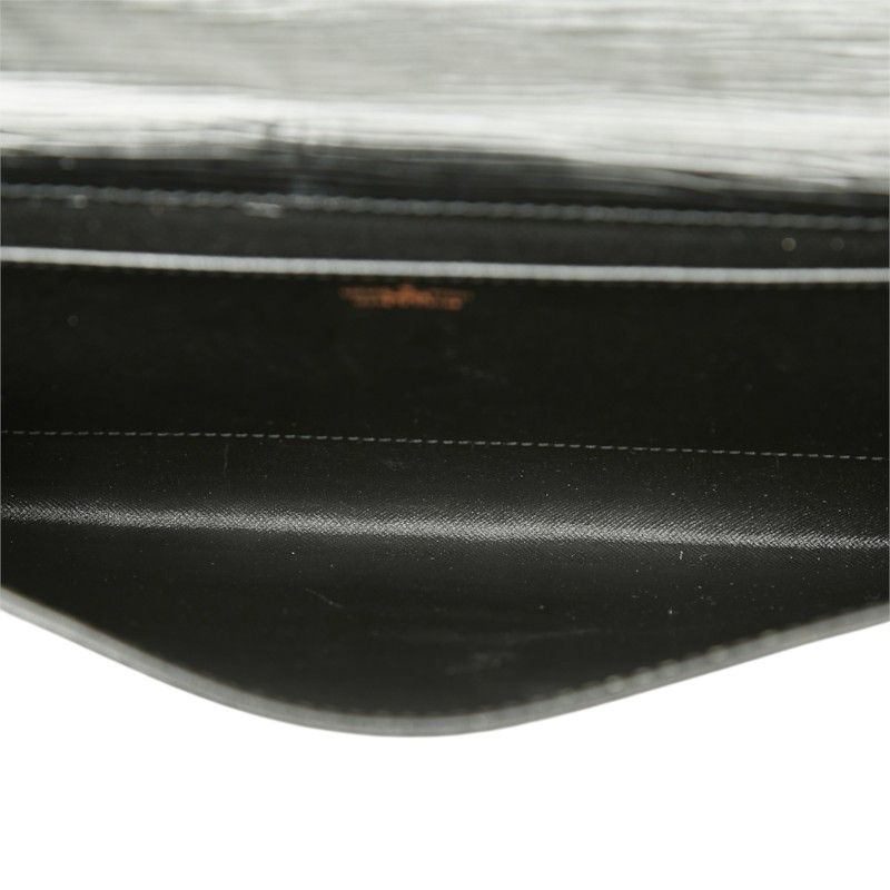 Louis Vuitton Epi Iena Clutch Noir Black Leather — view 7