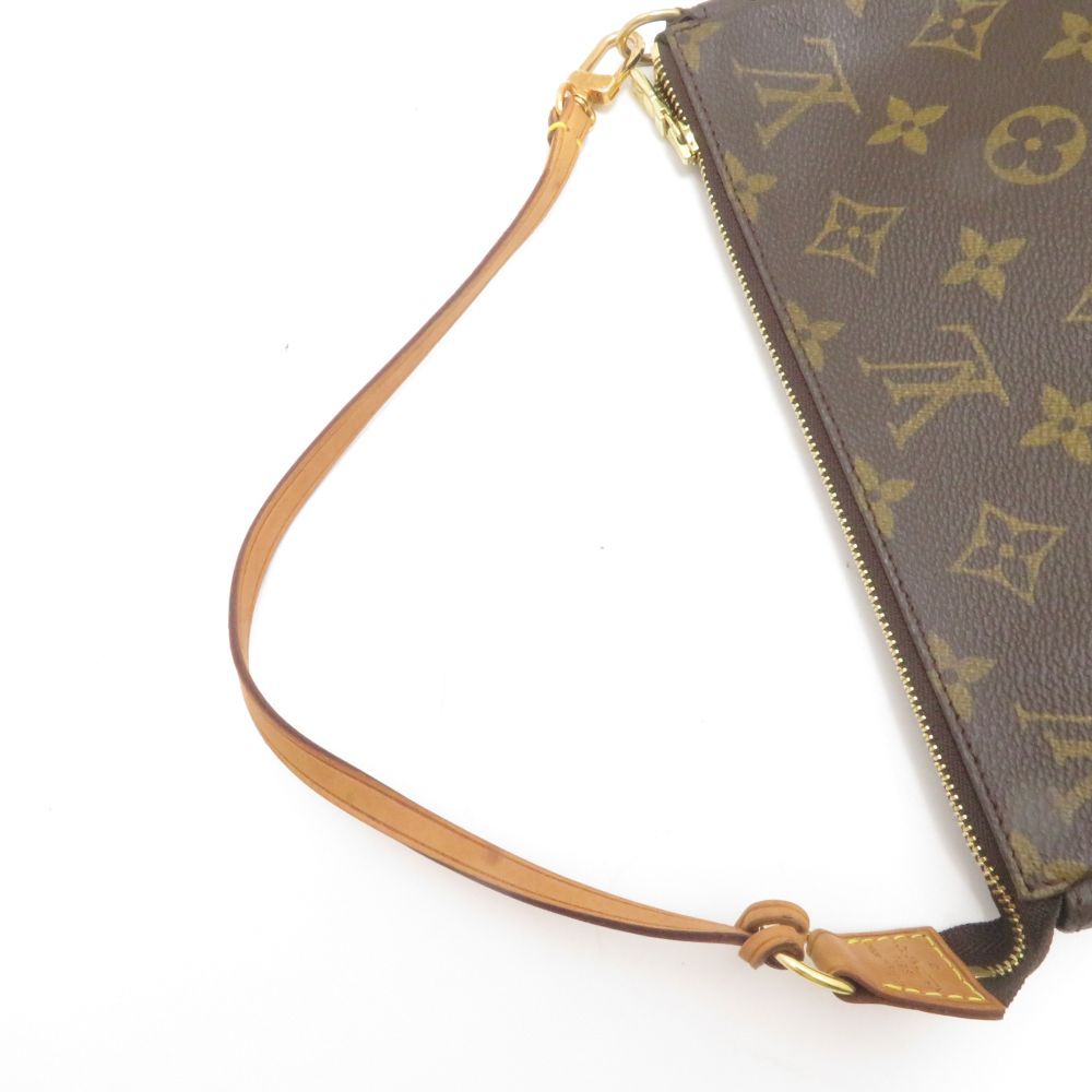 Louis Vuitton Pochette Accessoires Monogram Handbag Canvas — view 4