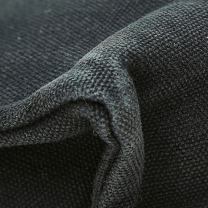 Hermes Deauville Pouch Case Black Cotton — view 7
