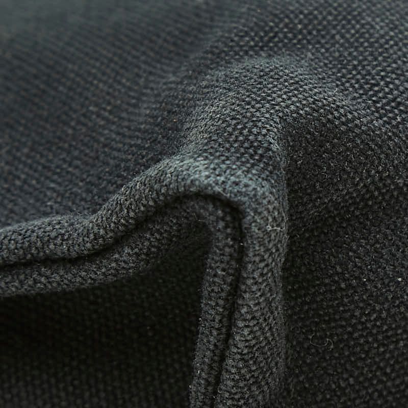 Hermes Deauville Pouch Case Black Cotton — view 5