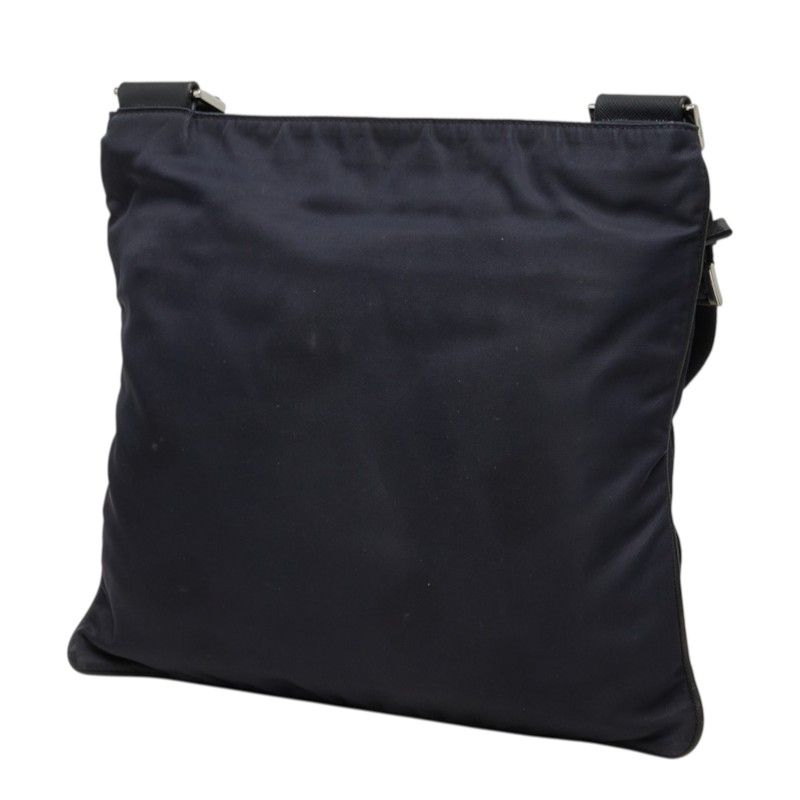 Prada Crossbody Shoulder Bag Navy Nylon Leather — view 2