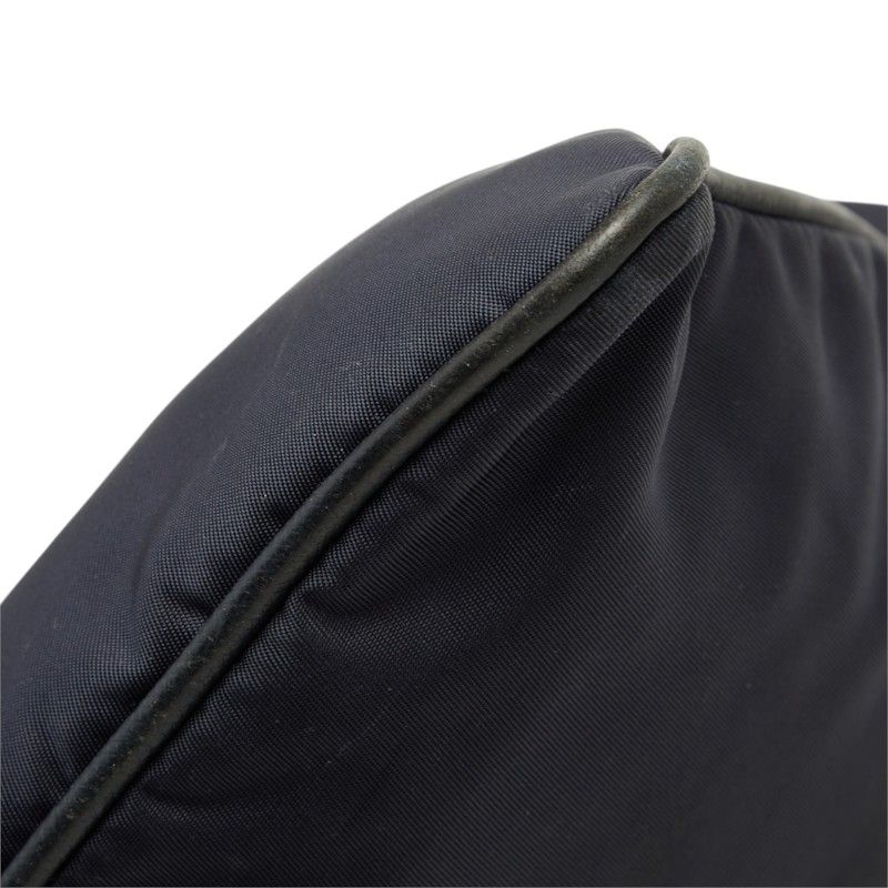 Prada Crossbody Shoulder Bag Navy Nylon Leather — view 4