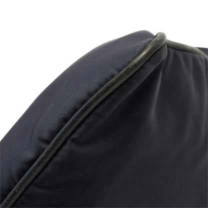 Prada Crossbody Shoulder Bag Navy Nylon Leather — view 4