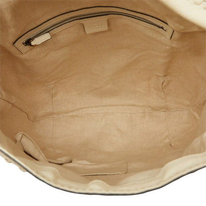 Gucci Sherry Line Tote Shoulder Bag 2-Way Ivory Canvas — view 6