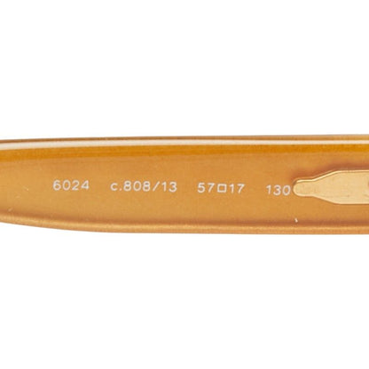 Chanel CC Logo Sunglasses Brown Acetate Eyewear — view 5