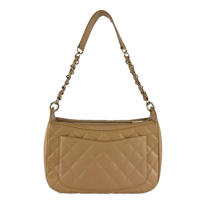 Chanel Shoulder Bag Beige — view 3