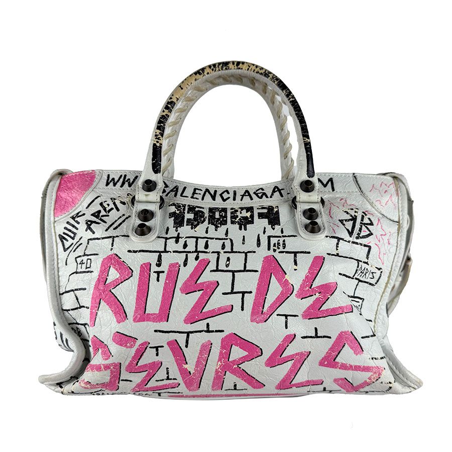 Balenciaga Handbag Classic City Graffiti — view 3