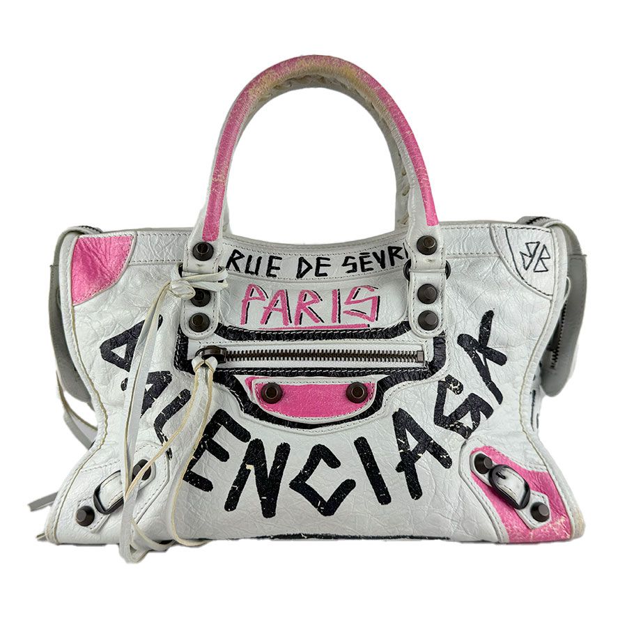 Balenciaga Handbag Classic City Graffiti
