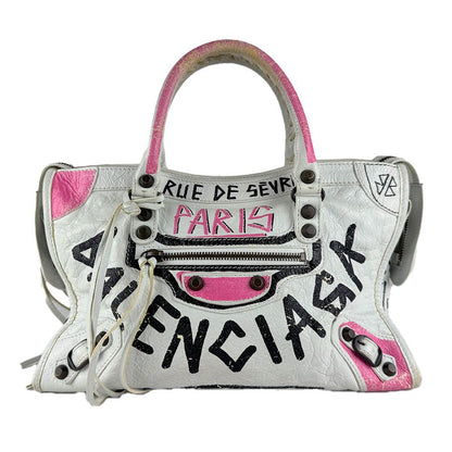 Balenciaga Handbag Classic City Graffiti