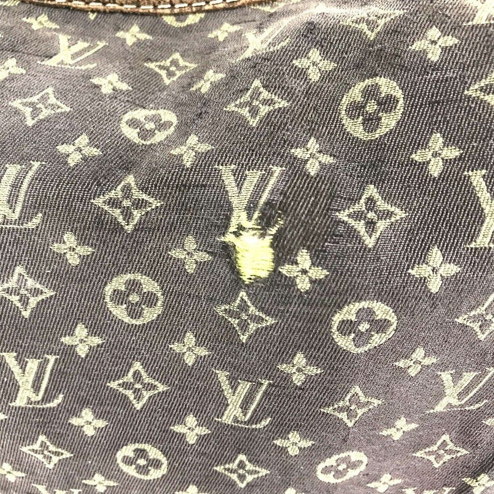 Louis Vuitton Shoulder Bag Manon MM Monogram Mini Lin Canvas Brown — view 5