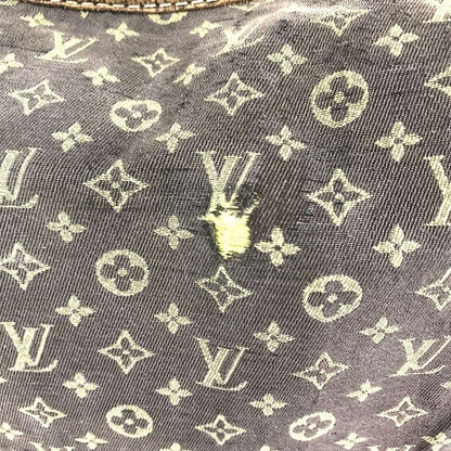 Louis Vuitton Shoulder Bag Manon MM Monogram Mini Lin Canvas Brown — view 5