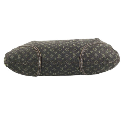 Louis Vuitton Shoulder Bag Manon MM Monogram Mini Lin Canvas Brown — view 4