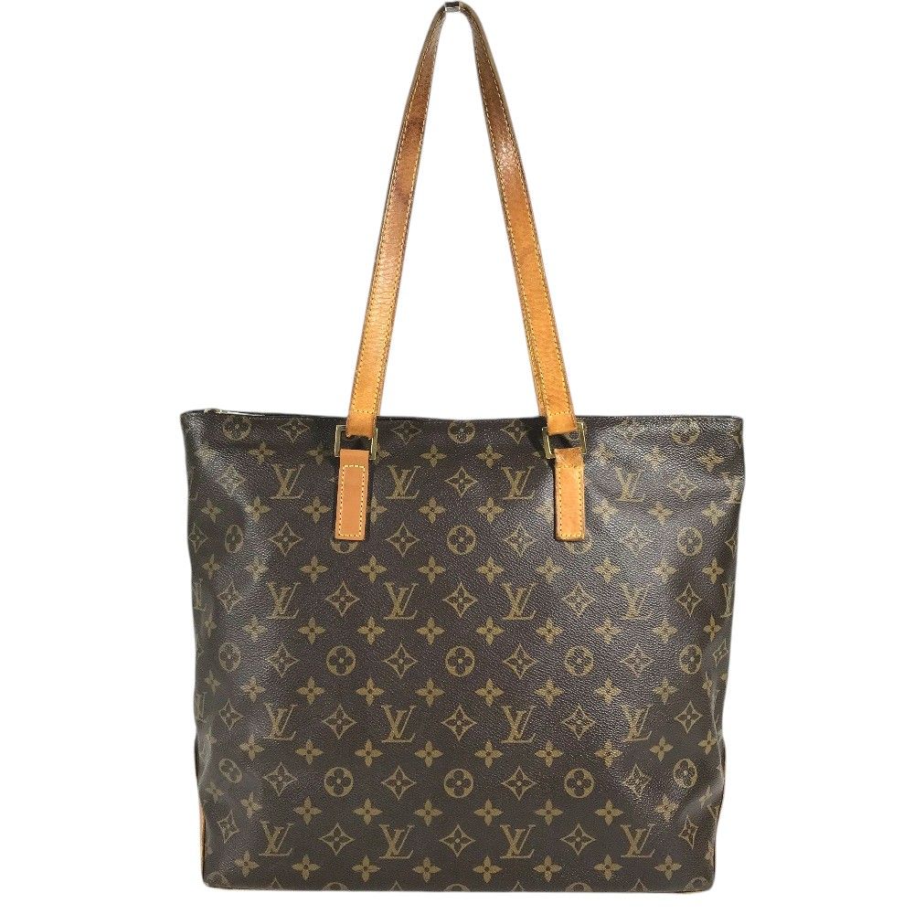 Louis Vuitton Shoulder Bag Cabas Alto Monogram Canvas Brown