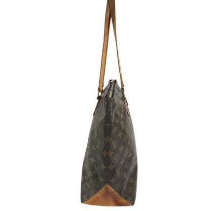 Louis Vuitton Shoulder Bag Cabas Alto Monogram Canvas Brown — view 3