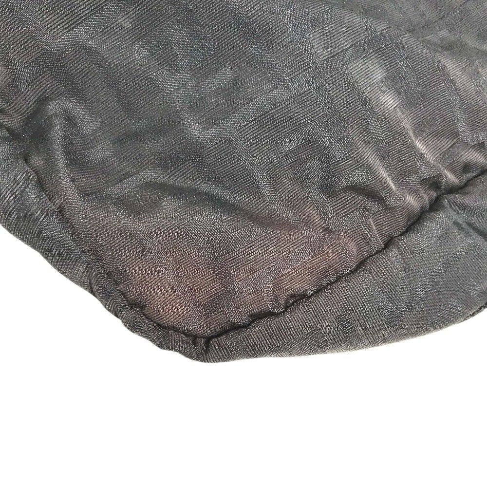 Fendi Boston Bag FF Logo Zucca Nylon Black — view 6