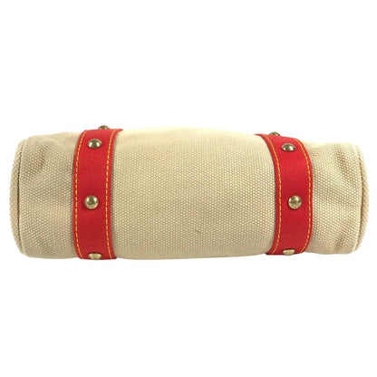 Louis Vuitton Shoulder Bag Cabas MM Antigua Canvas Beige — view 4