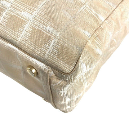Chanel Tote New Travel Line GM Nylon Beige — view 5