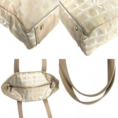 Chanel Tote New Travel Line GM Nylon Beige — view 7