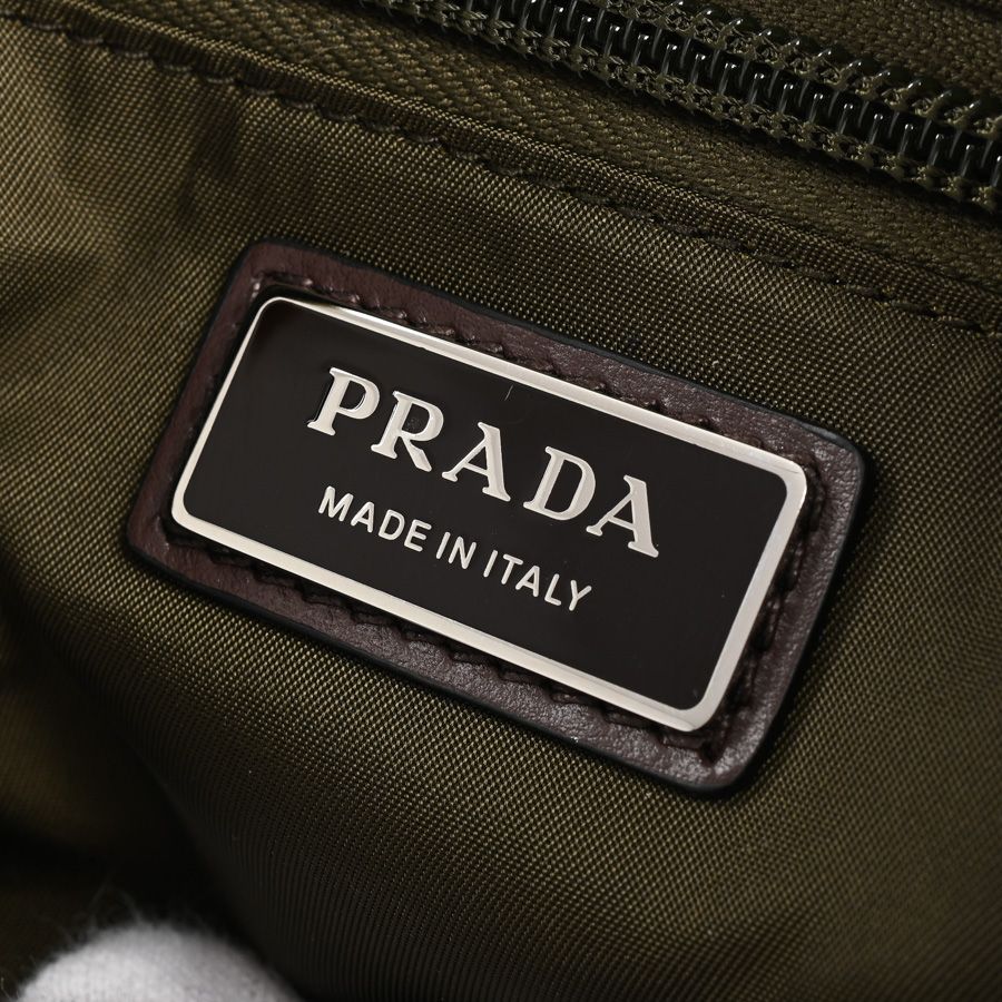 Prada Shoulder Bag Medium Re Nylonx Saffiano Leather — view 6