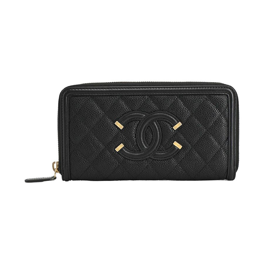 Chanel Wallet CC Filigree Long