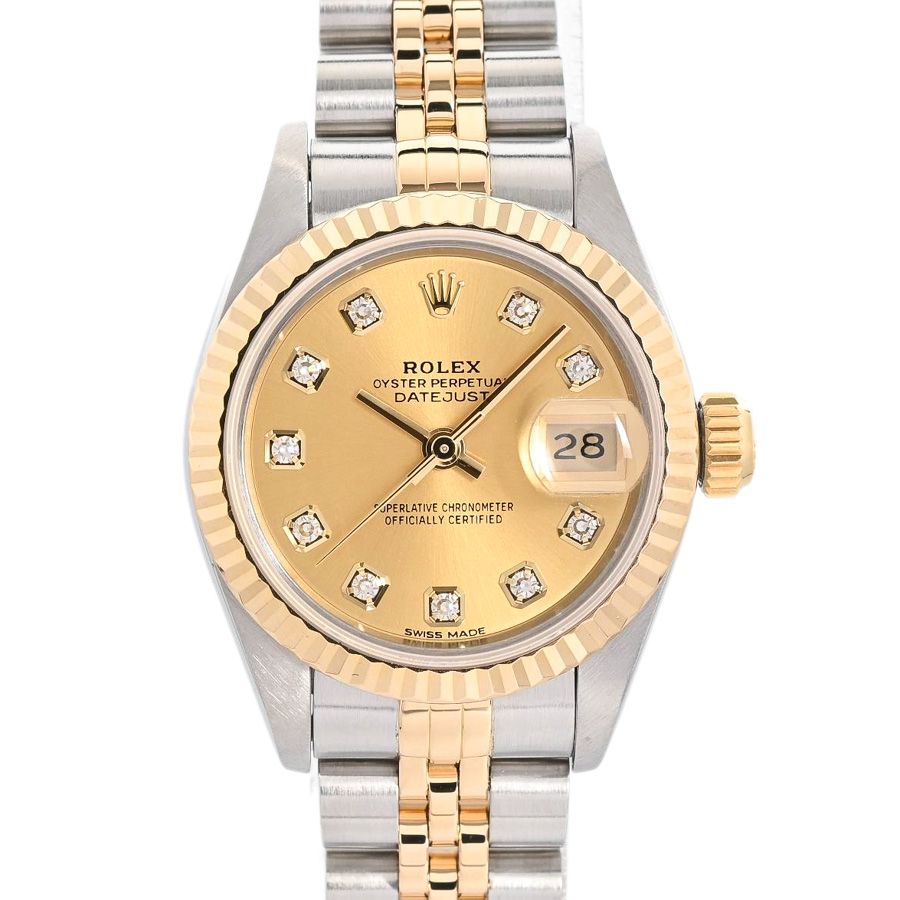 Rolex Watch Datejust Gold