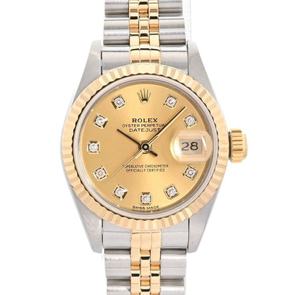 Rolex Watch Datejust Gold