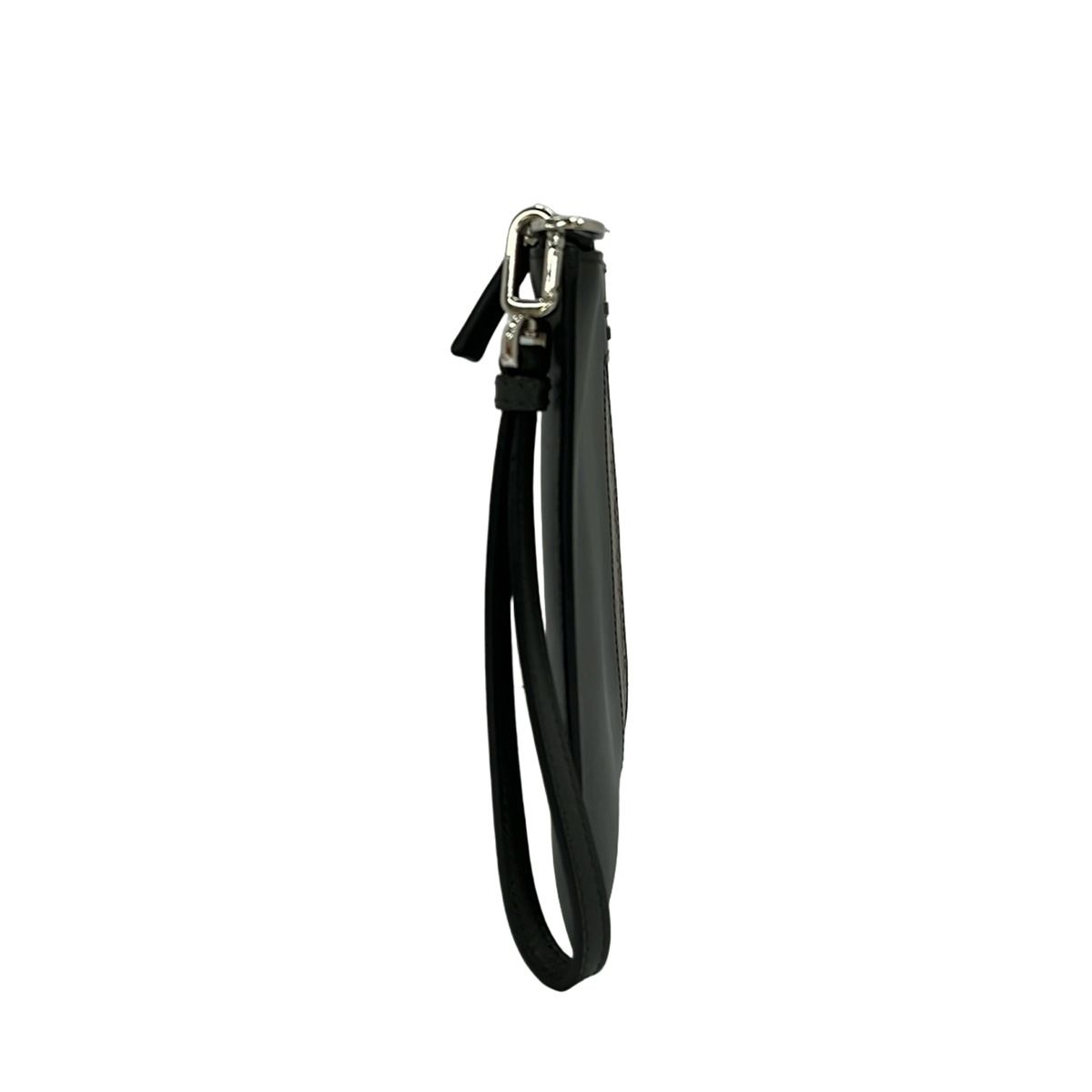 Prada Second Bag Dark Gray Light Bordeaux Leather — view 4