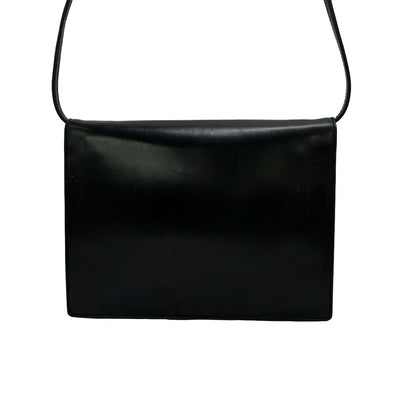 Celine Shoulder Bag Black Leather — view 3