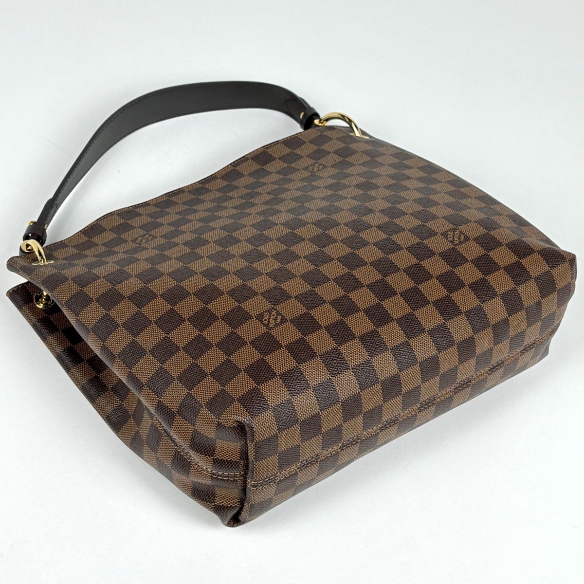 Louis Vuitton Graceful PM Shoulder Bag Damier Brown — view 2