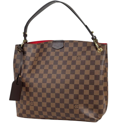 Louis Vuitton Graceful PM Shoulder Bag Damier Brown