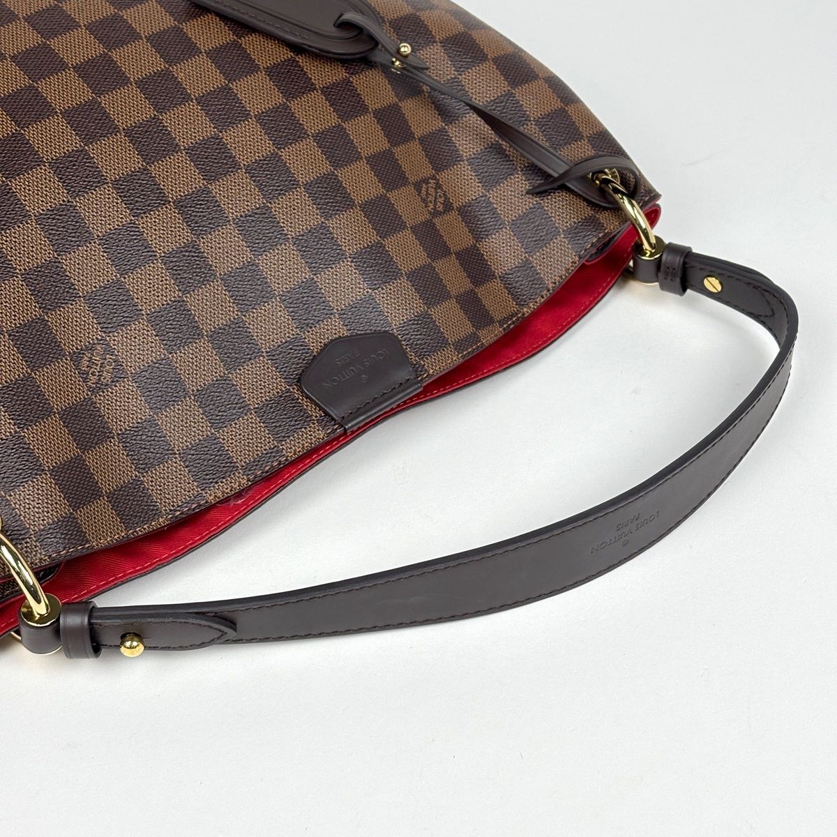 Louis Vuitton Graceful PM Shoulder Bag Damier Brown — view 7