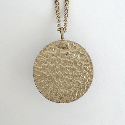 Chanel Necklace CC Logo Rhinestone Gold — view 2