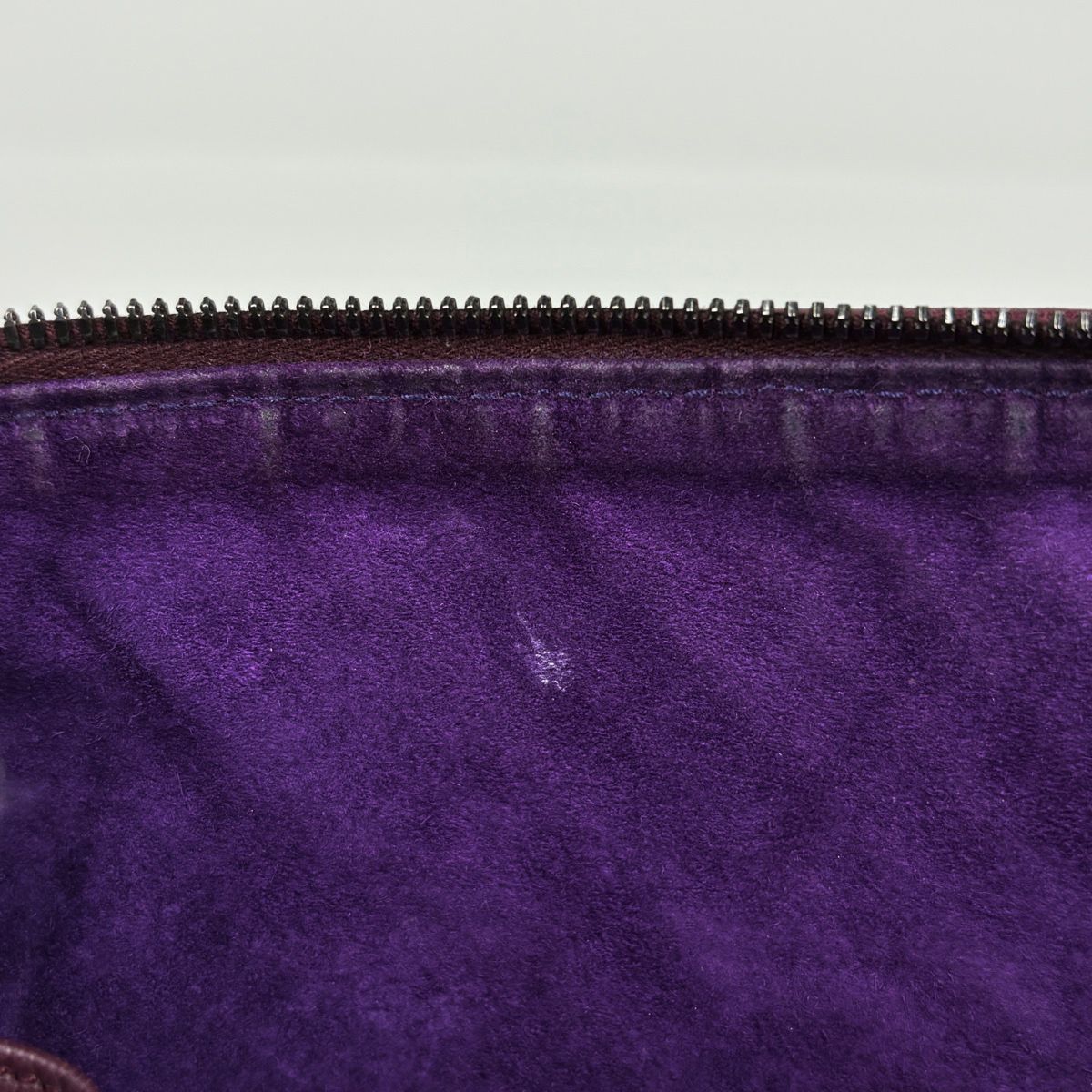Bottega Veneta Shoulder Bag Intrecciato Leather Bordeaux — view 8