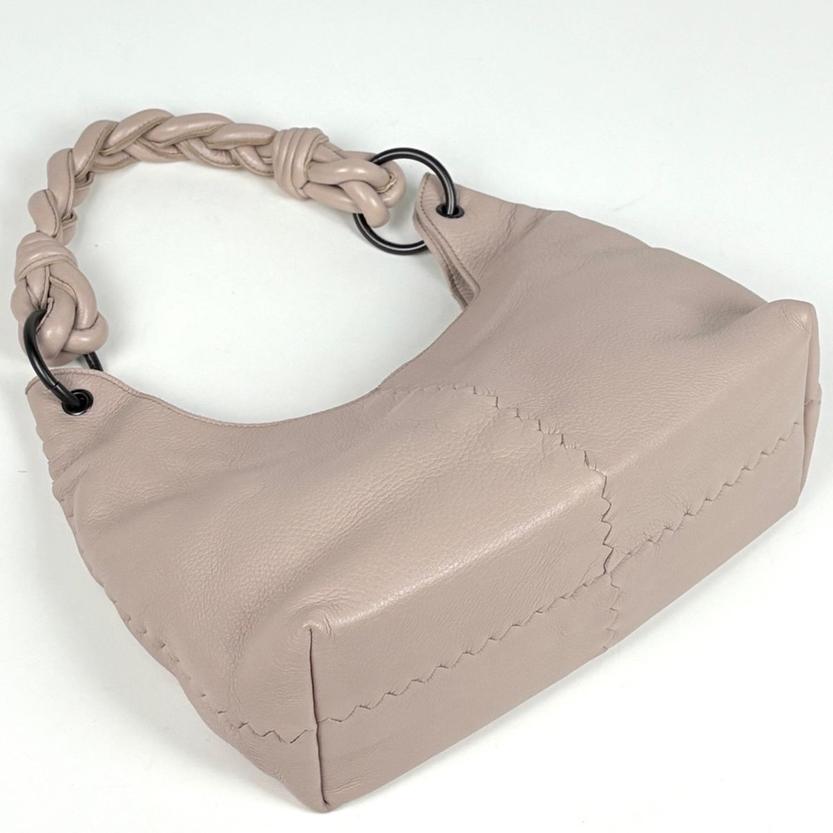 Bottega Veneta Shoulder Bag Leather Pink — view 2