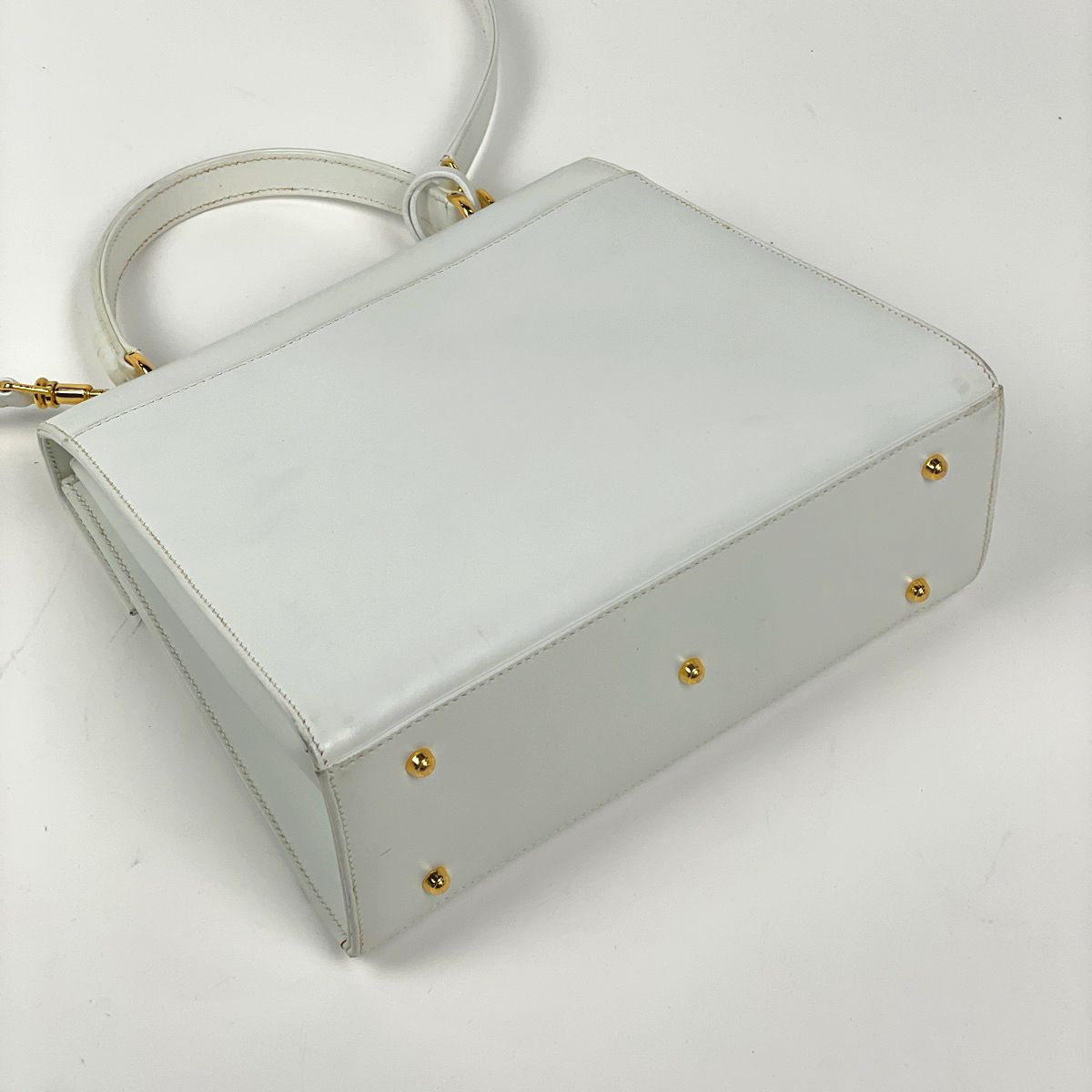 Gucci Handbag 2-Way Vintage 000 23 Leather White — view 2