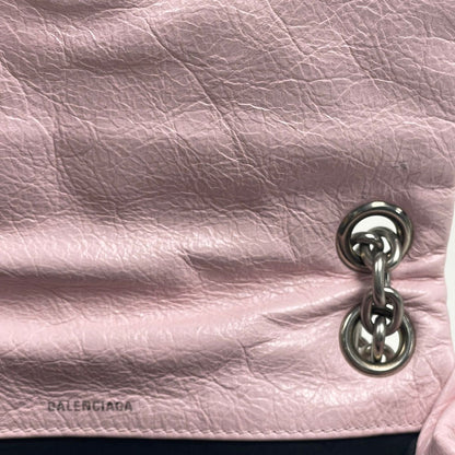 Balenciaga Shoulder Bag Monaco Leather Pink — view 7