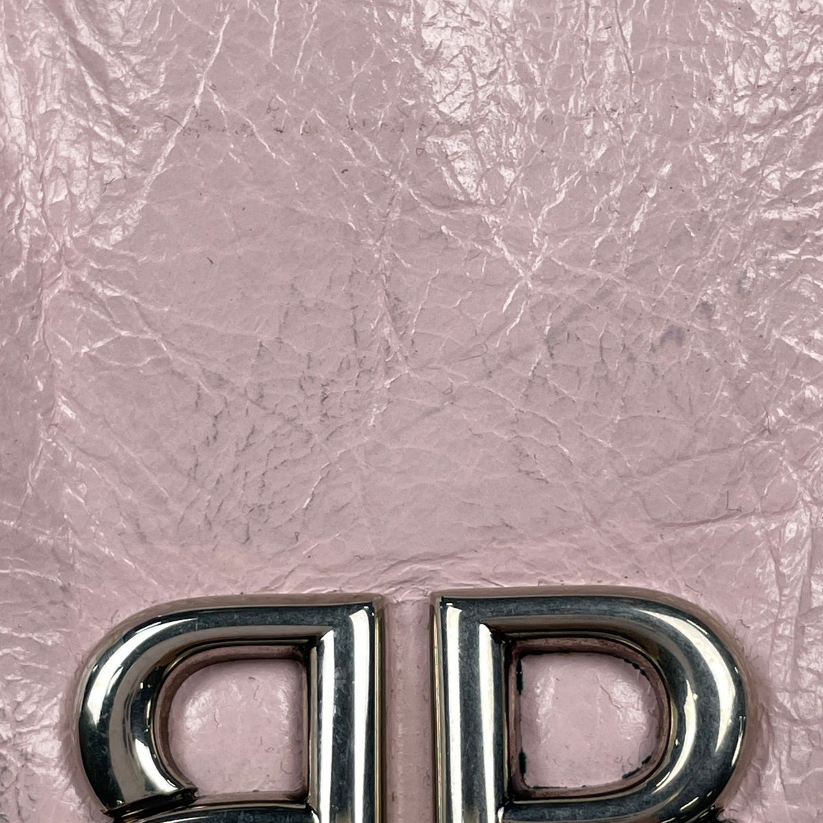 Balenciaga Shoulder Bag Monaco Leather Pink — view 5