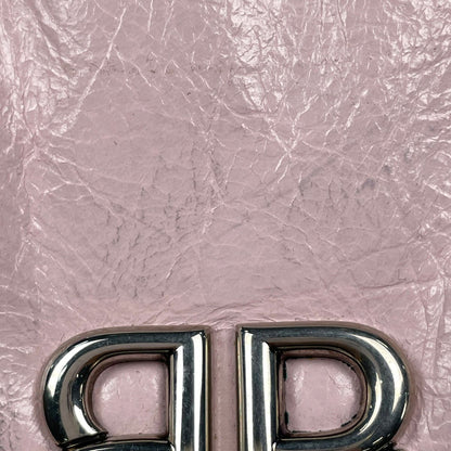 Balenciaga Shoulder Bag Monaco Leather Pink — view 5