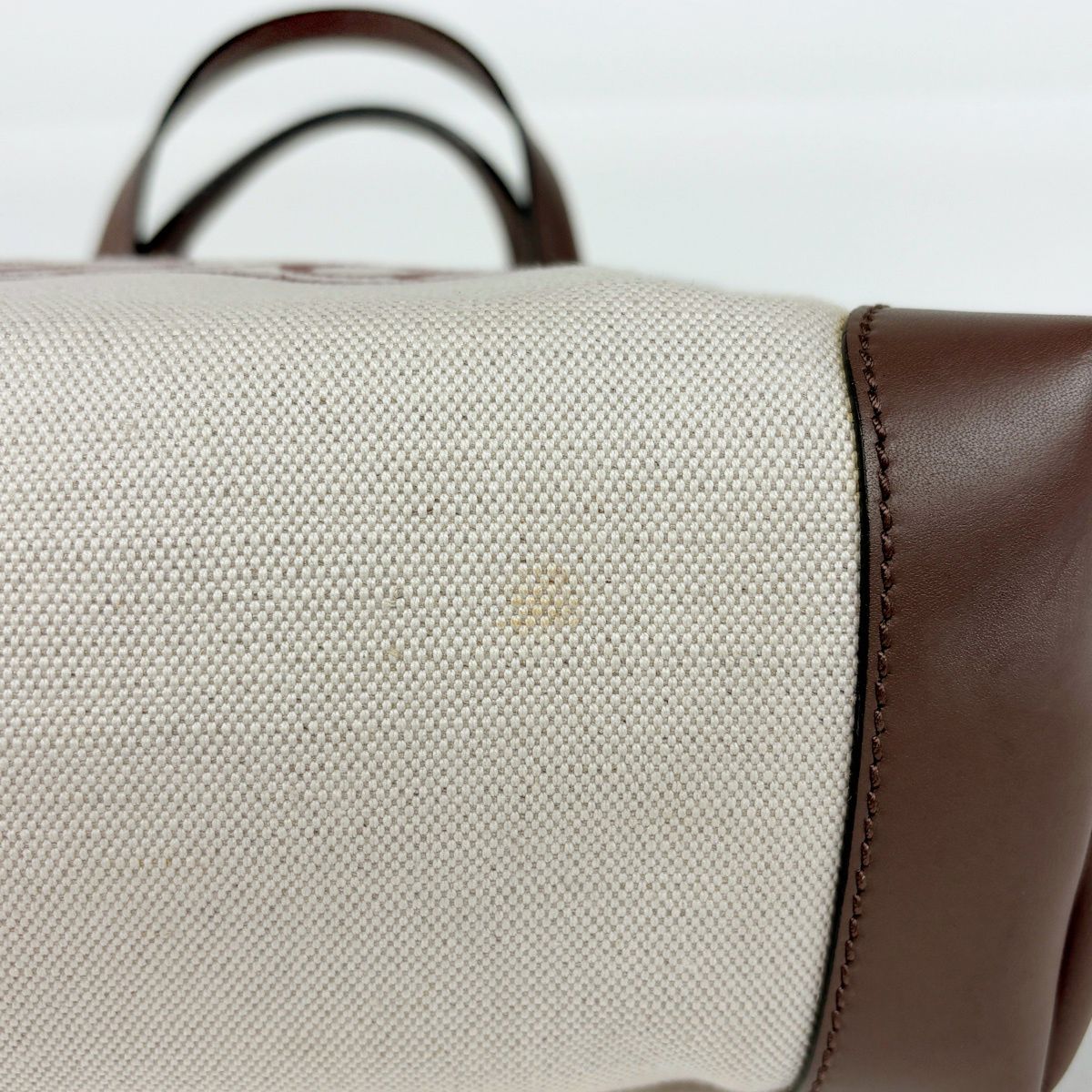 Gucci Tote Craft Canvas Beige Brown — view 3