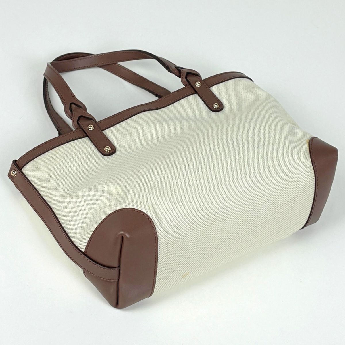 Gucci Tote Craft Canvas Beige Brown — view 2